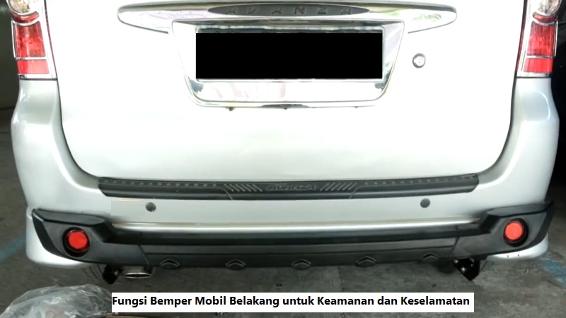 Bemper Mobil Belakang